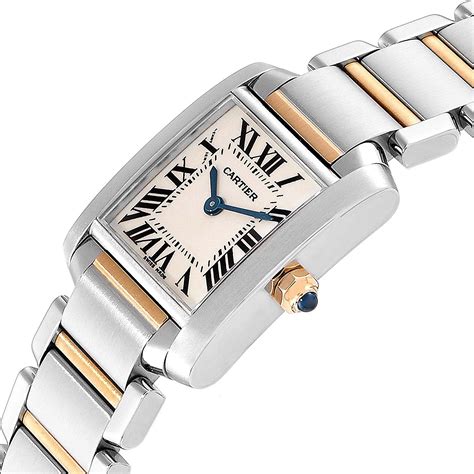 cartier tank francaise silver|cartier tank française small gold.